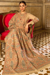 Bareeze - Winter 3PC Dhanak Embroidered Suit - SS0466